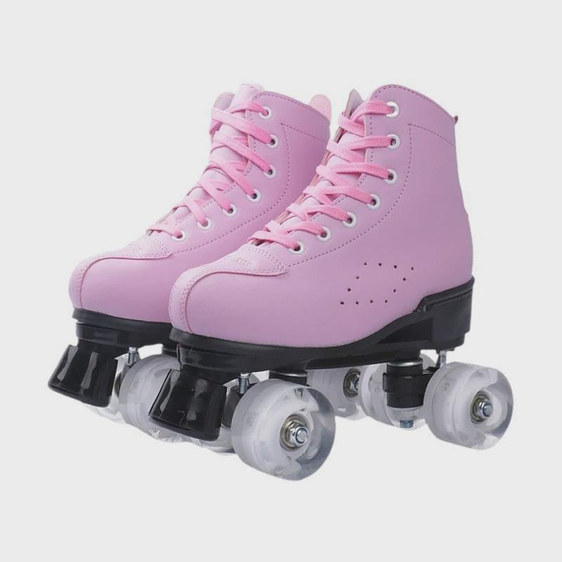 Pink + white wheel